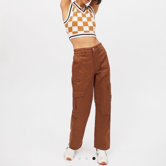 BDG Pants - BDG High-Waisted Skate Pant